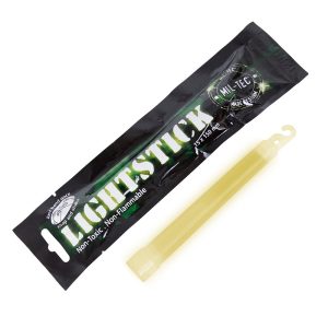 Mil-Tec - Lightstick światło chemiczne - Standard - 1,5 x 15 cm - Żółty - 14940015-1