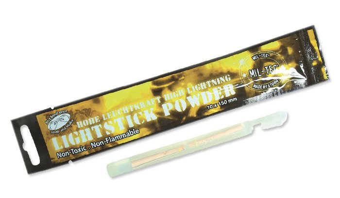 Mil-Tec - Lightstick światło chemiczne - Powder - 1 x 15 cm - Niebieski - 149330-1