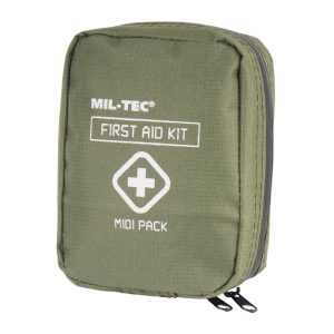 Mil-Tec - Apteczka First Aid Pack Midi - Zielony OD - 16025900-1