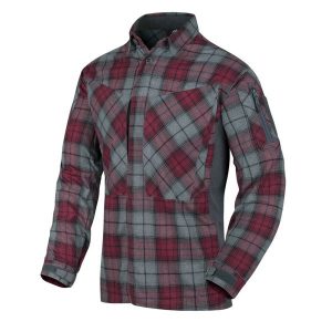 Helikon - Koszula MBDU Flannel Shirt® - Ruby Plaid - KO-MBD-PO-P1-1