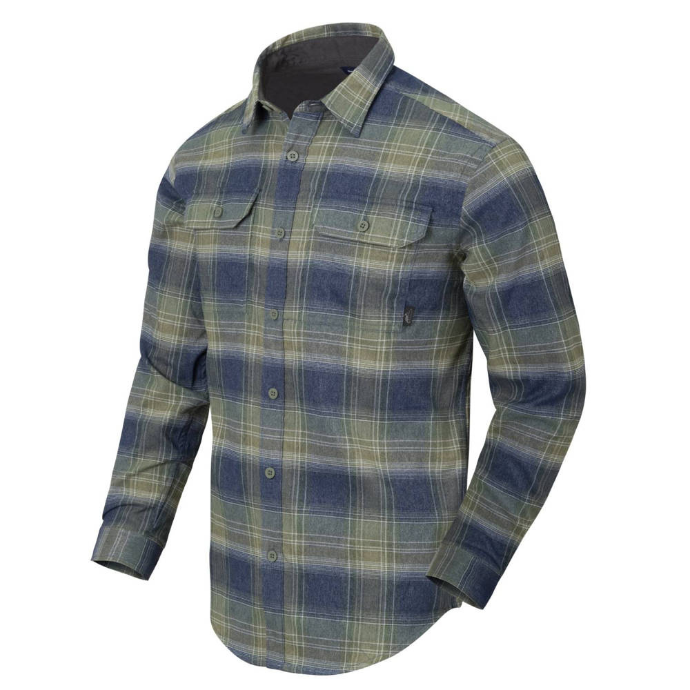 Helikon - Koszula GreyMan - Blast Blue Plaid - KO-GMN-PN-P0-1