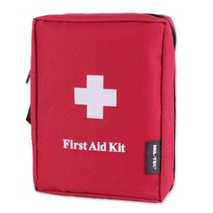 Mil-Tec - Apteczka - First Aid Kit - Duża - Czerwona - 16027000-1