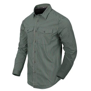 Helikon - Koszula Covert Concealed Carry - Savage Green Checkered - KO-CCC-CB-C1-1