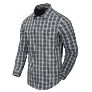 Helikon - Koszula Covert Concealed Carry - Foggy Grey Plaid - KO-CCC-CB-PC-1