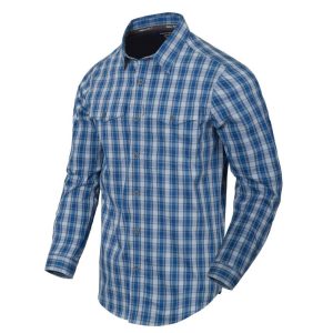 Helikon - Koszula Covert Concealed Carry - Ozark Blue Plaid - KO-CCC-CB-PD-1