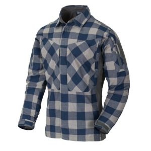 Helikon - Koszula MBDU Flannel Shirt® - Slate Blue Checkered - KO-MBD-PO-C0-1
