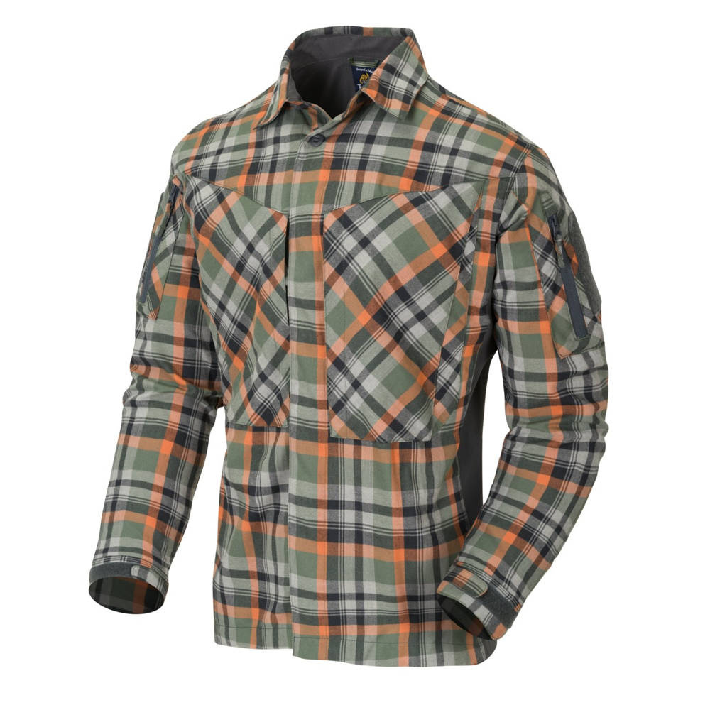 Helikon - Koszula MBDU Flannel Shirt® - Timber Olive Plaid - KO-MBD-PO-PF-1