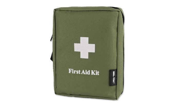 Mil-Tec - Apteczka - First Aid Kit - Duża - Zielony - 16027001-1