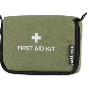 Mil-Tec - Mała apteczka z wyposażeniem - First Aid Kit - Oliwkowa - 16026001-1