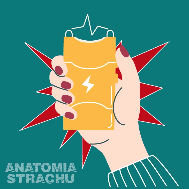 felieton LifeAid.pl Anatomia Strachu - paralizator z latarką do damskiej torebki