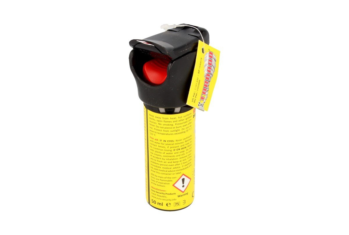 Gaz pieprzowy ESP Police Tornado Spray & Flashlight 50ml (SFL-01-50)-2