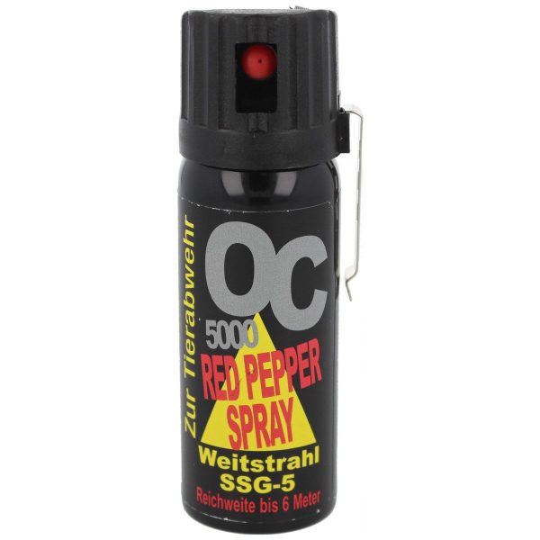 Gaz pieprzowy KKS OC 5000 Gel 50ml dysza Stream (510002)-1