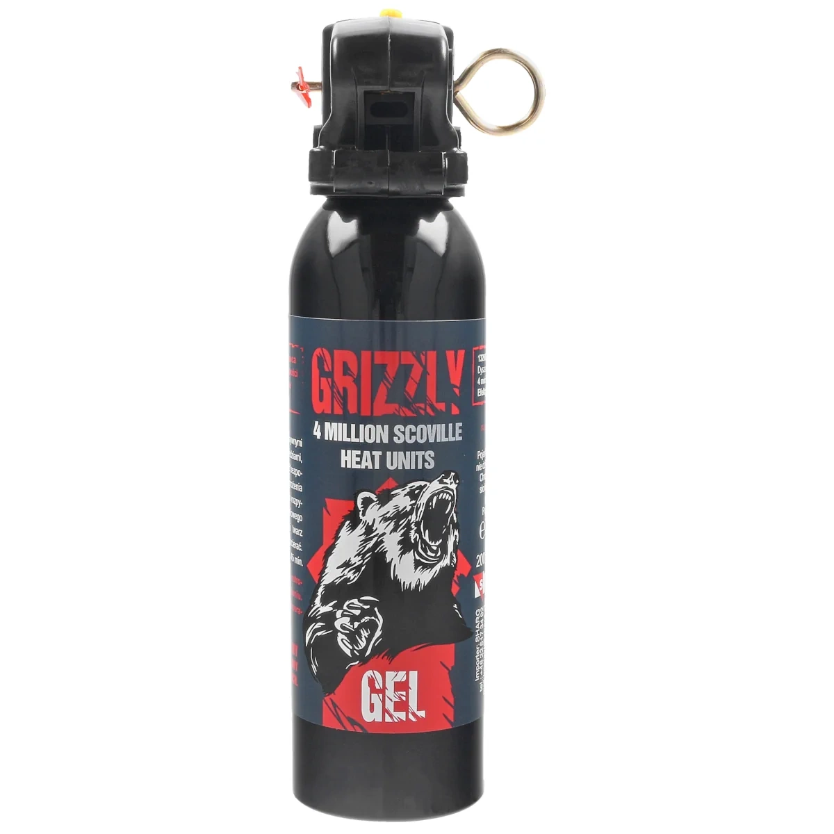 Gaz pieprzowy Sharg Grizzly Gel 4mln SHU, 26.4% OC 200ml (13200-HSC PG)-2