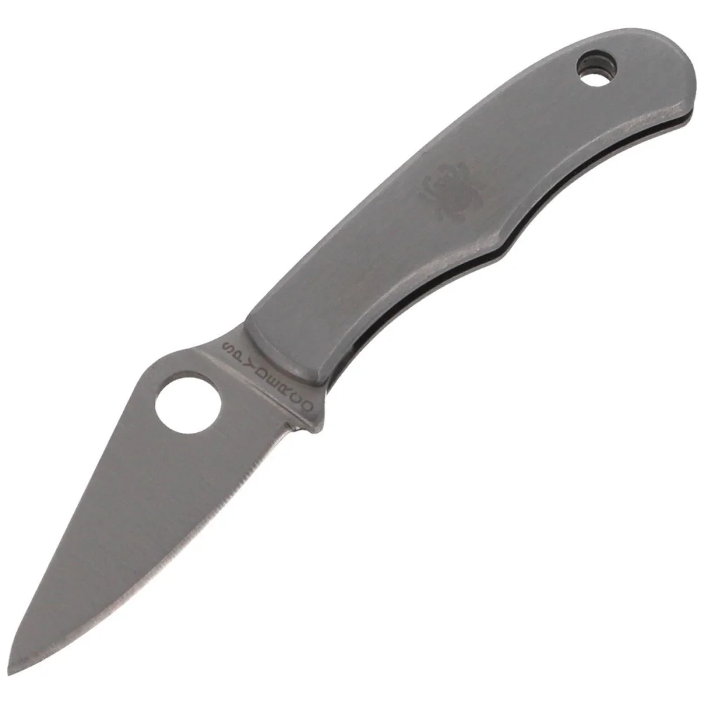 Nóż Spyderco Bug Stainless Steel Plain (C133P) 1 Nóż Spyderco Bug Stainless Steel Plain (C133P)