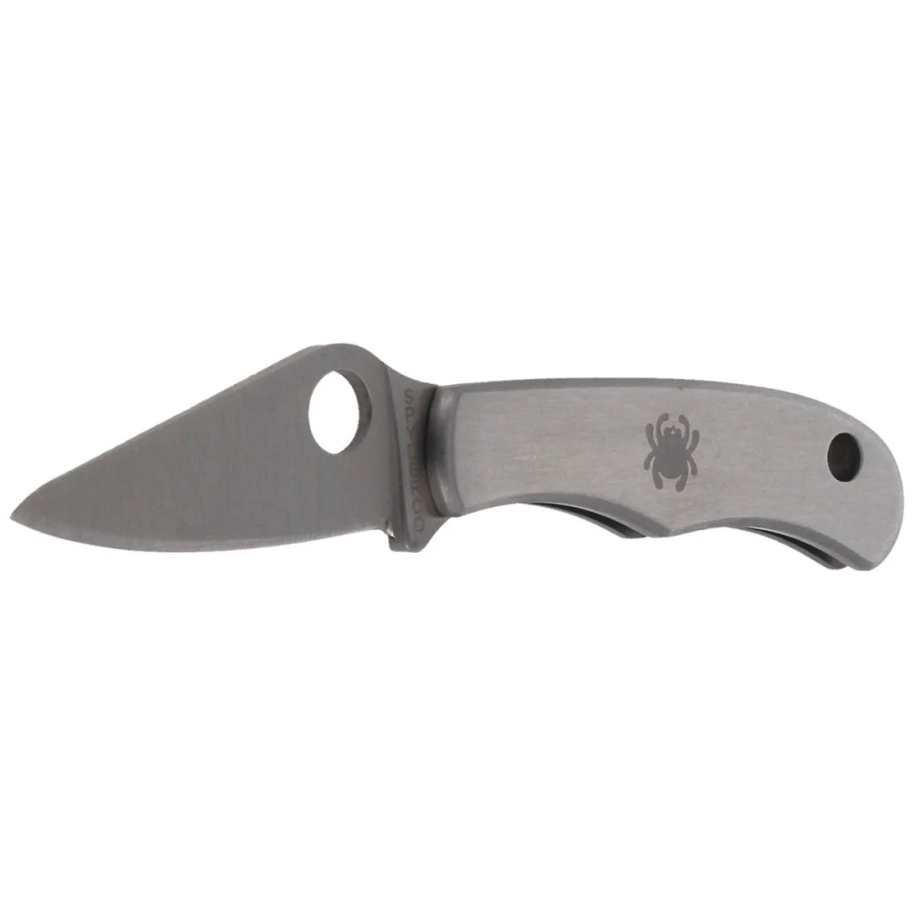 Nóż Spyderco Bug Stainless Steel Plain (C133P) 2 Nóż Spyderco Bug Stainless Steel Plain (C133P)