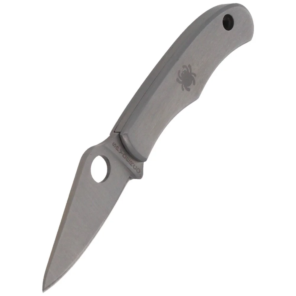 Nóż Spyderco Bug Stainless Steel Plain (C133P) 6 Nóż Spyderco Bug Stainless Steel Plain (C133P)
