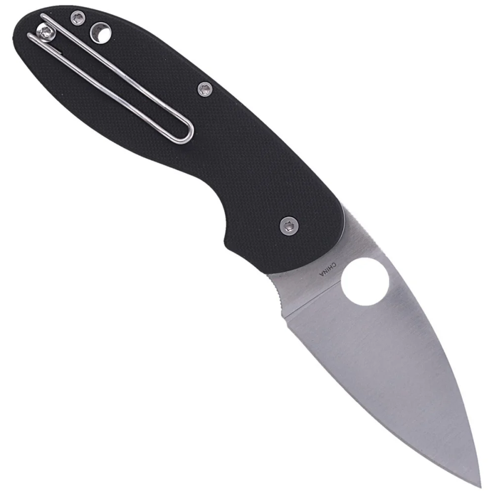 Nóż Spyderco Efficient G-10 Black Plain (C216GP) 3 Nóż Spyderco Efficient G-10 Black Plain (C216GP)