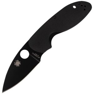 Nóż składany Spyderco Efficient Black G10, Black 8Cr13Mo (C216GPBBK)-1