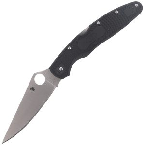 Nóż Spyderco Police 4 Lightweight FRN Black Plain (C07PBK4)-1