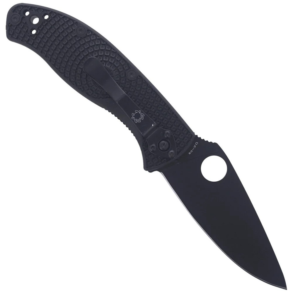 Nóż składany Spyderco Tenacious Lightweight Black FRN, Black 8Cr13MoV by Eric Glesser (C122PBBK) 4 Nóż składany Spyderco Tenacious Lightweight Black FRN, Black 8Cr13MoV by Eric Glesser (C122PBBK)