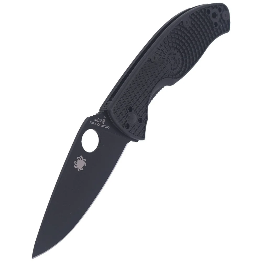Nóż składany Spyderco Tenacious Lightweight Black FRN, Black 8Cr13MoV by Eric Glesser (C122PBBK) 6 Nóż składany Spyderco Tenacious Lightweight Black FRN, Black 8Cr13MoV by Eric Glesser (C122PBBK)