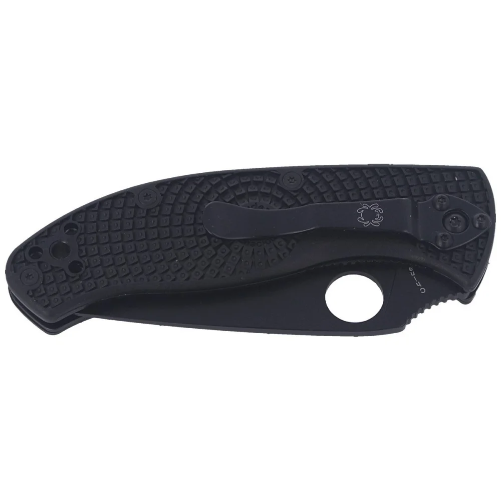 Nóż składany Spyderco Tenacious Lightweight Black FRN, Black 8Cr13MoV by Eric Glesser (C122PBBK) 8 Nóż składany Spyderco Tenacious Lightweight Black FRN, Black 8Cr13MoV by Eric Glesser (C122PBBK)