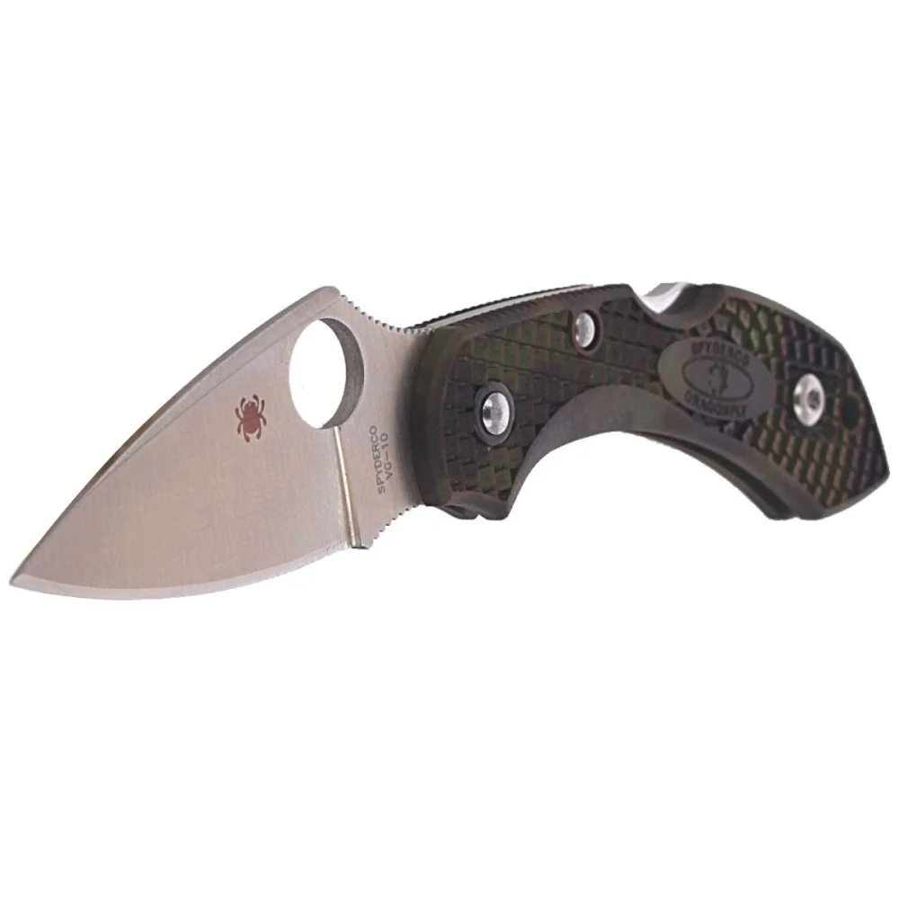 Nóż składany Spyderco Dragonfly 2 FRN Zome Green, Plain VG-10 (C28ZFPGR2) 2 Nóż składany Spyderco Dragonfly 2 FRN Zome Green, Plain VG-10 (C28ZFPGR2)