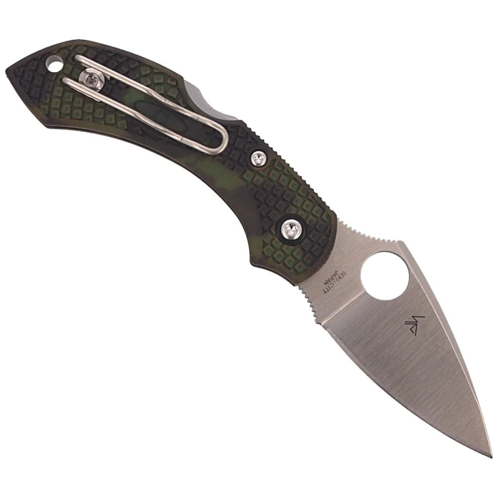 Nóż składany Spyderco Dragonfly 2 FRN Zome Green, Plain VG-10 (C28ZFPGR2) 3 Nóż składany Spyderco Dragonfly 2 FRN Zome Green, Plain VG-10 (C28ZFPGR2)