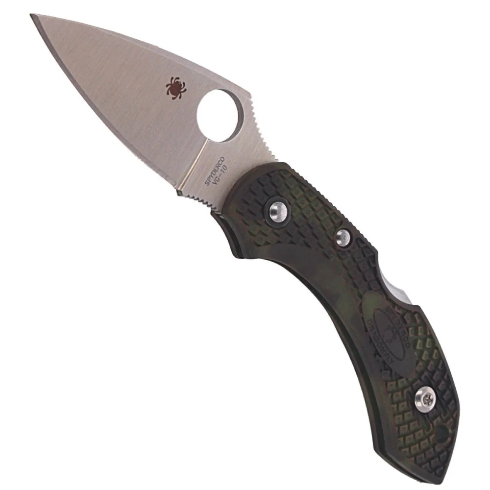Nóż składany Spyderco Dragonfly 2 FRN Zome Green, Plain VG-10 (C28ZFPGR2) 4 Nóż składany Spyderco Dragonfly 2 FRN Zome Green, Plain VG-10 (C28ZFPGR2)