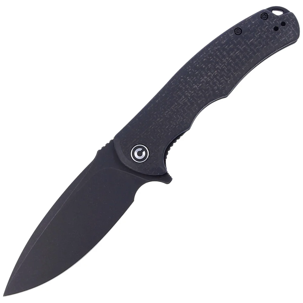 Nóż składany Civivi Praxis Black Coarse Micarta, Black Stonewashed 9Cr18MoV (C803G) 1 Nóż składany Civivi Praxis Black Coarse Micarta, Black Stonewashed 9Cr18MoV (C803G)