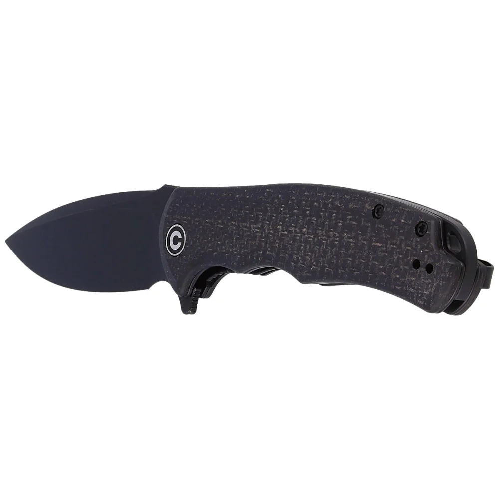 Nóż składany Civivi Praxis Black Coarse Micarta, Black Stonewashed 9Cr18MoV (C803G) 6 Nóż składany Civivi Praxis Black Coarse Micarta, Black Stonewashed 9Cr18MoV (C803G)
