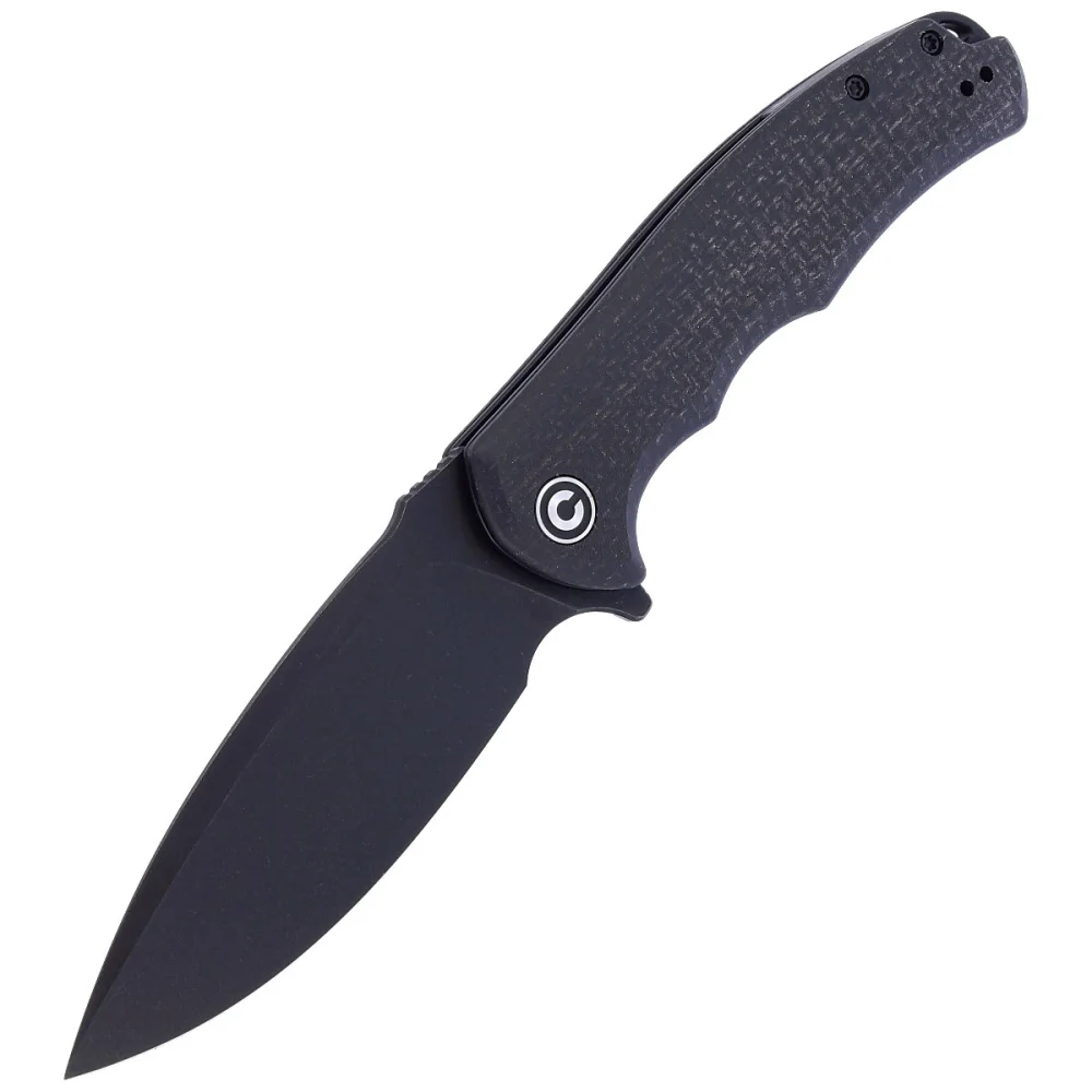 Nóż składany Civivi Praxis Black Coarse Micarta, Black Stonewashed 9Cr18MoV (C803G) 7 Nóż składany Civivi Praxis Black Coarse Micarta, Black Stonewashed 9Cr18MoV (C803G)