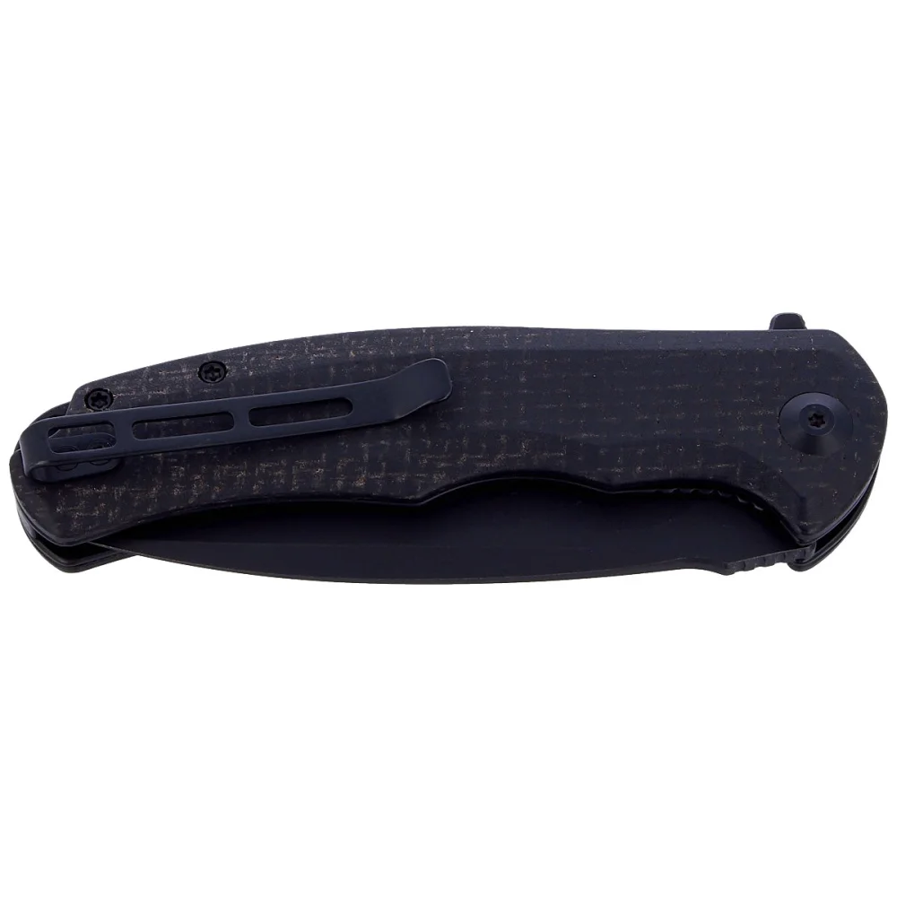 Nóż składany Civivi Praxis Black Coarse Micarta, Black Stonewashed 9Cr18MoV (C803G) 8 Nóż składany Civivi Praxis Black Coarse Micarta, Black Stonewashed 9Cr18MoV (C803G)
