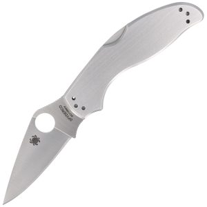 Nóż składany Spyderco UpTern Stainless, Plain 8Cr13MoV (C261P)-1