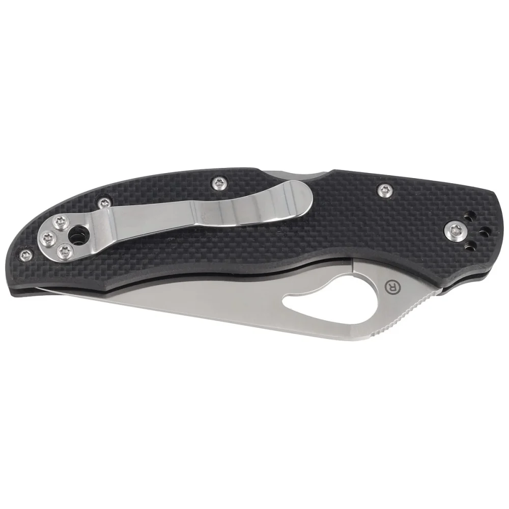 Nóż składany Spyderco Byrd Harrier 2 Black G-10, Combo Edge 8Cr13MoV (BY01GPS2) 2 Nóż składany Spyderco Byrd Harrier 2 Black G-10, Combo Edge 8Cr13MoV (BY01GPS2)