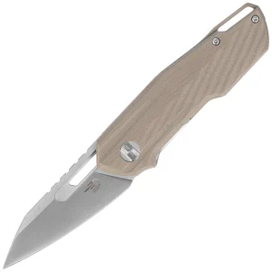 Nóż składany Bestech Toddler Desert G10, Satin / Stonewashed 14C28N by Maciej Torbé (BG64C)-1