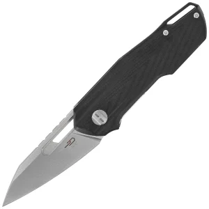 Nóż składany Bestech Toddler Black G10, Satin / Stonewashed 14C28N by Maciej Torbé (BG64A)-1
