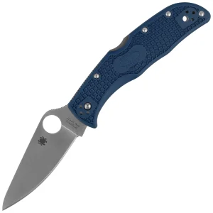 Nóż składany Spyderco Endela Lightweight Cobalt Blue FRN, Satin CPM SPY27 by Sal Glesser(C243PCBL)-1