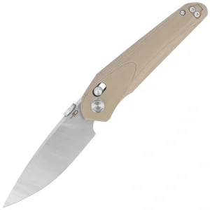 Nóż składany Bestech Mothus Beige G10, Stonewashed / Satin 14C28N by Kombou (BG67B)-1