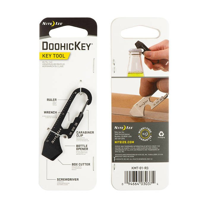 Nite Ize - DoohicKey Key-Tool - Czarny - KMT-01-R3-1 - LifeAid.pl Nite Ize - DoohicKey Key-Tool - Czarny - KMT-01-R3-1