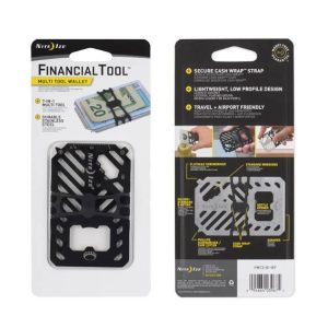 Nite Ize - FinancialTool Multi Tool Wallet - Czarny - FMT2-01-R7-1