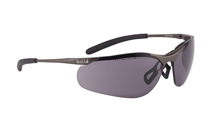 Bolle Safety - Okulary ochronne CONTOUR Metal - Przyciemniany CONTMPSF-1