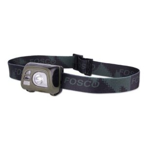 FOSCO - Latarka czołowa Tactical Headlamp - 140 lumenów - Zielony OD-1