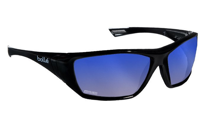 Bolle Safety - Okulary BHP HUSTLER - Polaryzacyjne Blue Flash -HUSTFLA-1