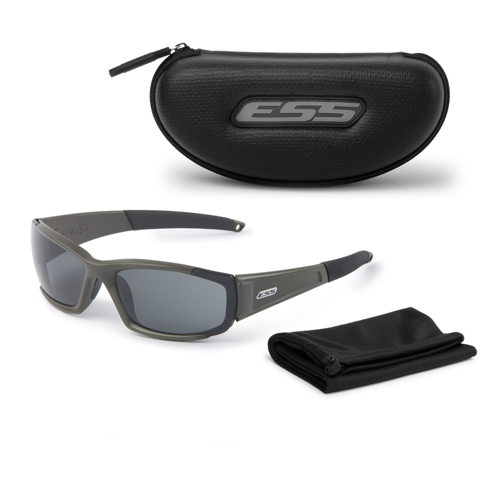 ESS - Okulary balistyczne CDI - Matte Olive - Przyciemniane - EE9002-04-1