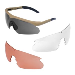 SwissEye - Okulary strzeleckie Raptor - Coyote - 10162-1