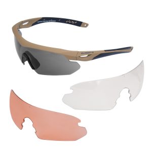 SwissEye - Okulary strzeleckie Nighthawk - Coyote - 40292-1