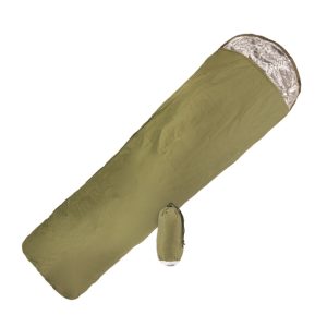 Mil-Tec - Pokrowiec na śpiwór Survival Bivy Bag - Ripstop - Olive Drab - 16024300-1