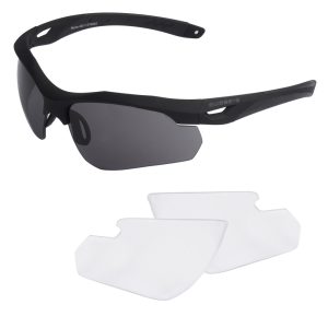 Swiss Eye - Okulary ochronne Skyray - Wymienne wizjery - Czarny - 40311-1