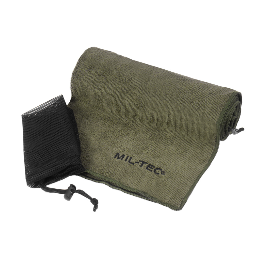Mil-Tec - Ręcznik z mikrofibry - 100 x 50 cm - Oliwkowy - 16011101 1 Mil-Tec - Ręcznik z mikrofibry - 100 x 50 cm - Oliwkowy - 16011101-1